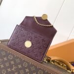 [Super Vip 1:1] Louis Vuitton Wallet On Chain Rosy Grenat Red 19Cm M25814 - Image 7