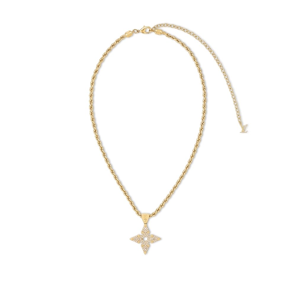 Copy-of-Thumbnail-1 Louis Vuitton Lv Rope Pendant Necklace Gold M01751 - Image 1