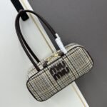 Miu Miu Beau Top Handle Tratan Bag Beige 28Cm - Image 2