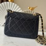 [Super Vip 1:1] Chanel Mini Classic Handbag Black 17Cm A35200 Y04059 94305 - Image 4