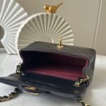 [Super Vip 1:1] Chanel Mini Classic Handbag Black 17Cm A35200 Y04059 94305 - Image 6