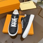 Louis Vuitton Beverly Hills Sneaker Black 1AJ835 - Image 8
