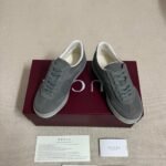 Gucci Men G75 Sneaker Grey Suede 845147 AAFGP 1275 - Image 4