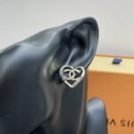 Chanel Metal Cc Heart Coco In Love Earrings Gold - Image 5