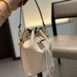 Fendi Mon Tresor Mini Bucket Bag White 16Cm - Image 2
