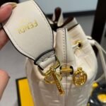 Fendi Mon Tresor Mini Bucket Bag White 16Cm - Image 7