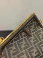 Fendi First Small Ff Brown Bag 26Cm - Image 8
