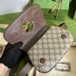 Gucci Blondie Belt Bag Gg Supreme Beige Ebony 703807 K9Gsg 8358 - Image 4