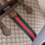 Gucci Ophidia Large Tote Bag Beige And Dark Brown Gg Supreme 38Cm 631685 96Iwb 8745 - Image 5