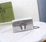 Gucci Women’S Dionysus Super Mini Crossbody Bag Silver 16Cm 476432 1Trbn 8173 - Image 10