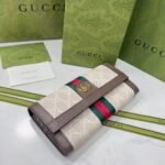 Gucci Ophidia Ukmdg Wallet White And Brown 19Cm 523153 Ukmdg 2570 - Image 3