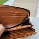Gucci Ophidia Long Wallet Brown And Navy Blue 19.5Cm - Image 2