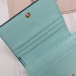 Gucci Monogram Canvas Short Wallet Turquoise 11Cm - Image 2