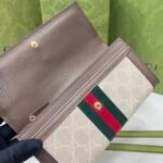 Gucci Ophidia Ukmdg Wallet White And Brown 19Cm 523153 Ukmdg 2570 - Image 6