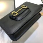 Gucci Horsebit 1955 Wallet With Chain Black 20Cm 621892 0Yk0G 1000 - Image 8