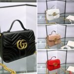Gucci Gg Marmont Mini Top Handle Bag White 20Cm ‎547260 Dtdit 9022 - Image 2