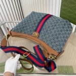 Gucci Ophidia Small Shoulder Bag Blue 42Cm - Image 4
