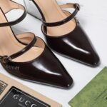 Gucci Women’s Wedge Mule Black 827856 Clg00 1000 - Image 5