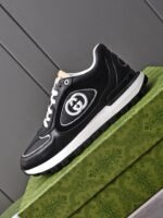 Gucci Double G Men’S Run Sneaker Black - Image 6
