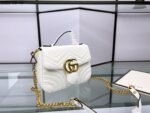 Gucci Gg Marmont Mini Top Handle Bag White 20Cm ‎547260 Dtdit 9022 - Image 3