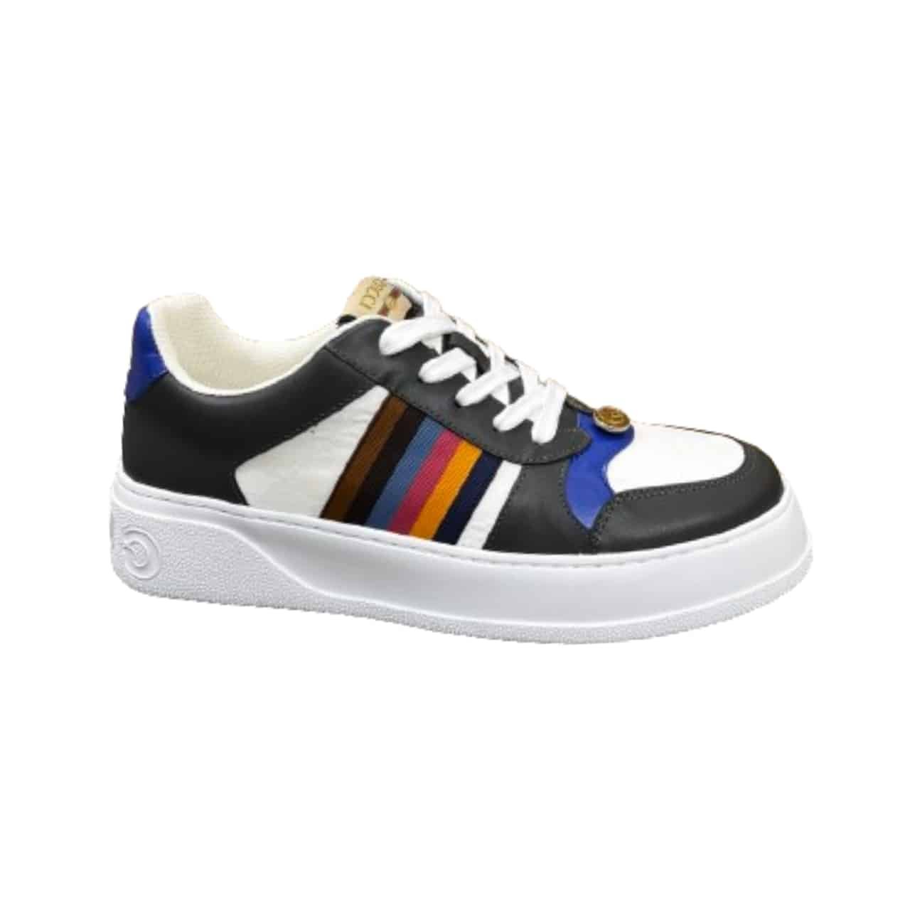 xr:d:DAF4OnkYemU:709,j:9146101211097897465,t:24012207 Gucci Sneaker Multicolor Side Bands Black White - Image 1