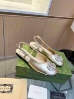 Gucci Gg Crystal Slingback Silver - Image 6