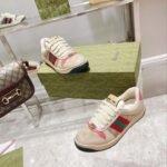 Gucci Gg Screener Distressed Gg Canvas Pink 546551 9Y920 9665 - Image 6