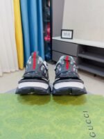 Gucci Gg Men’S Sneaker Rubber Leather Grey - Image 8