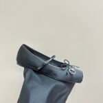 Gucci Women’s Horsebit Ballet Flat Satin Black - Image 6