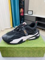 Gucci Gg Men’S Sneaker Rubber Leather Black - Image 8