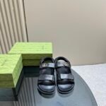 Gucci Double G Sandal Black 771578 Bko00 1000 - Image 9