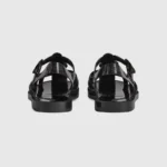 Gucci Sandal With Double G Black 674132 Fm00 1000 - Image 2