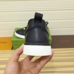 Gucci Men’S Platform Sneaker Leather Black And Black Edge - Image 8