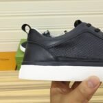 Gucci Men’S Platform Sneaker Leather Black And Black Edge - Image 7
