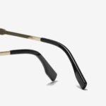 Louis Vuitton Cyclone Metal Sunglasses Gold Hardware Black Z1700U - Image 4