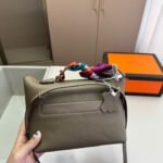Hermès Kelly 24/24 Etoupe Evercolor 21Cm - Image 7