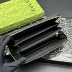 Gucci Animalier Leather Zip Around Wallet 19Cm 523667 Dj20T 1000 - Image 4