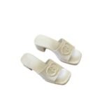 Gucci Women Slide Sandal White