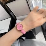 Gucci G Timeless Watch Pink Dial 27Mm - Image 6