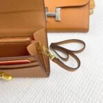 Hermes Constance Wallet To Go Gold Epsom Gold Hardware 21Cm - Image 3