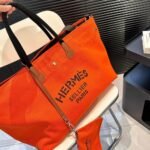 Hermes Fourre Tout Du Cavalier Bag Orrange 42Cm - Image 3