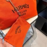 Hermes Fourre Tout Du Cavalier Bag Orrange 42Cm - Image 6