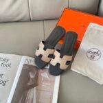Hermes Oran Sandal Crystle Beige - Image 3