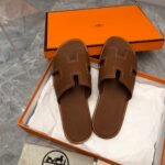 Hermes Izmir Sandal Brown H221826Zha3415 - Image 2