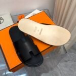 Hermes Izmir Sandal Black H041141Zh01390 - Image 4