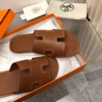 Hermes Izmir Sandal Brown H221826Zha3415 - Image 4