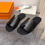 Hermes Izmir Sandal Black H041141Zh01390 - Image 7