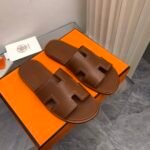 Hermes Izmir Sandal Brown H221826Zha3415 - Image 6