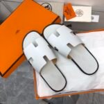 Hermes Izmir Sandal White H041141Zh02400 - Image 8
