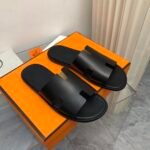 Hermes Izmir Sandal Black H041141Zh01390 - Image 9